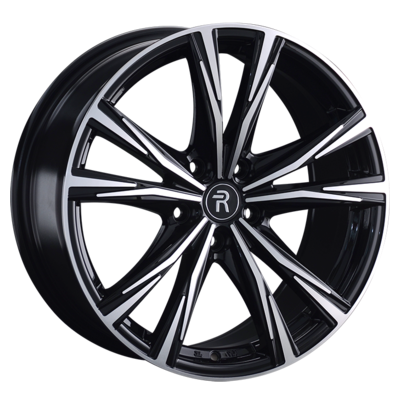 Replay 8x18/5x114,3 ET45 D60,1 LX72 BKF (конус, C570)