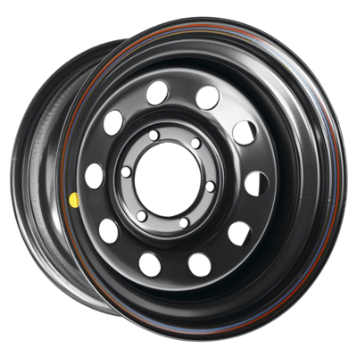 Off-Road Wheels 8x17/6x139,7 ET-10 D110 Тойота Ниссан Черный