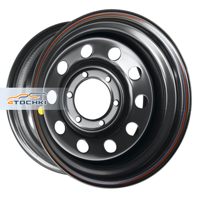 Off-Road Wheels 10x16/6x139,7 ET-44 D110 Тойота Ниссан Черный