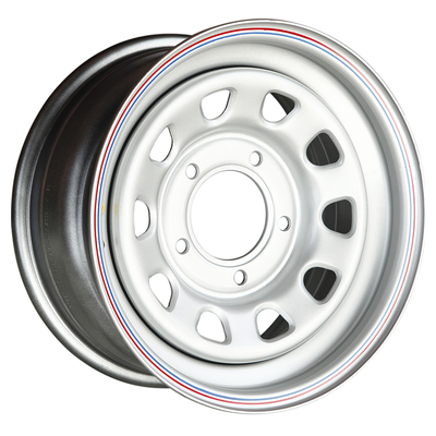 Off-Road Wheels 7x15/5x139,7 ET25 D98,5 ВАЗ Нива Серебристый (с увелич.полкой под суппорт)