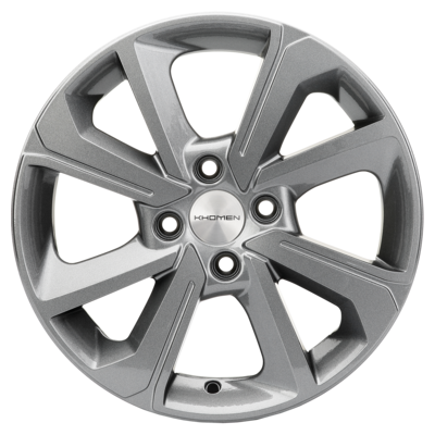 Khomen Wheels 6x15/4x100 ET37 D60,1 KHW1501 (XRay) Gray