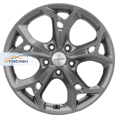 Khomen Wheels 7x17/5x114,3 ET48,5 D67,1 KHW1702 (Sportage) Gray