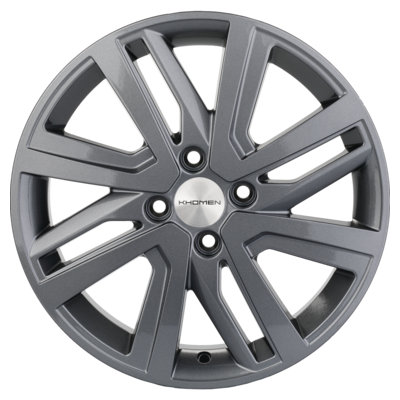 Khomen Wheels 6x16/4x100 ET50 D60,1 KHW1609 (Vesta/Largus) Gray