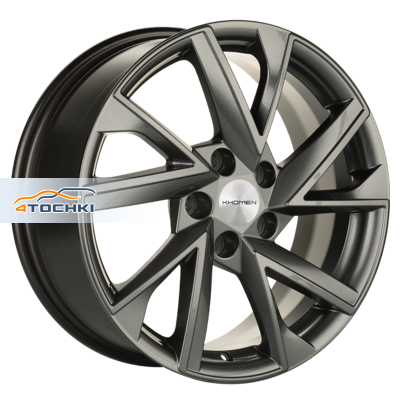 Khomen Wheels 7x17/5x114,3 ET45 D60,1 KHW1714 (Changan/Geely/Lexus/Toyota) Gray