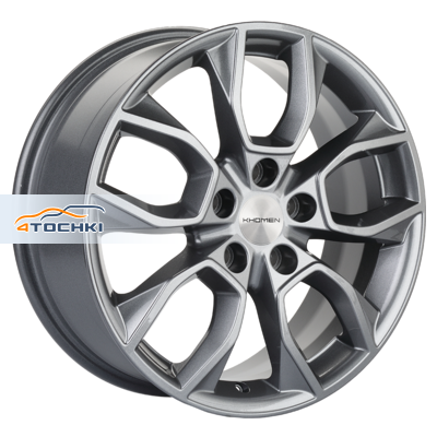 Khomen Wheels 7x17/5x114,3 ET47 D67,1 KHW1713 (SantaFe) Gray