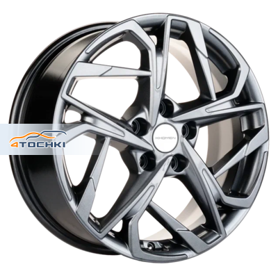 Khomen Wheels 7x17/5x112 ET49 D66,6 KHW1716 (Audi A4) Gray