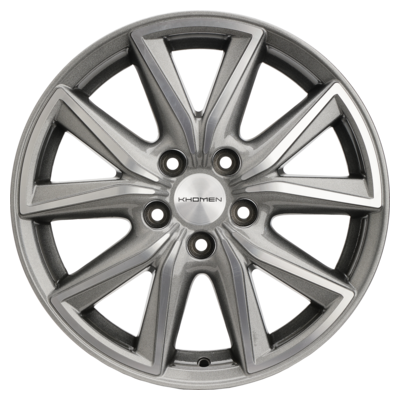 Khomen Wheels 7x17/5x114,3 ET39 D60,1 KHW1706 (RAV4) G-Silver-FP