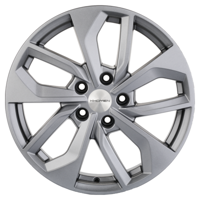 Khomen Wheels 7x17/5x112 ET40 D57,1 KHW1703 (Kodiaq/Tiguan) G-Silver