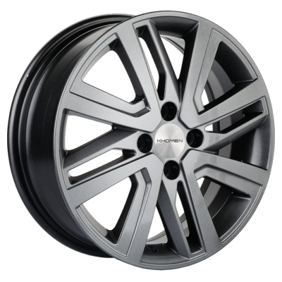 Khomen Wheels 6x16/4x100 ET41 D60,1 KHW1609 (XRay) G-Silver