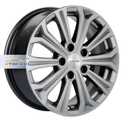 Khomen Wheels 6,5x16/5x112 ET46 D57,1 KHW1610 (Octavia) G-Silver