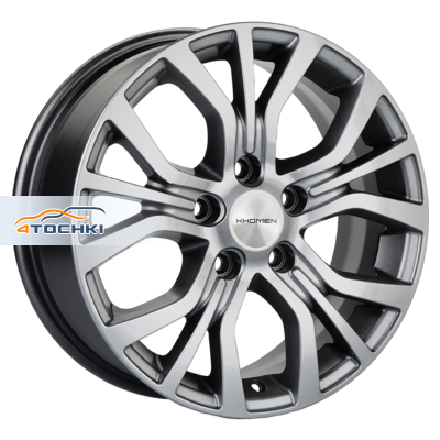 Khomen Wheels 6,5x16/5x114,3 ET45 D67,1 KHW1608 (Huyndai/Mazda) G-Silver
