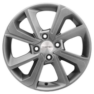 Khomen Wheels 6x15/4x100 ET40 D60,1 KHW1501 (Logan/Sandero/Xray) G-Silver