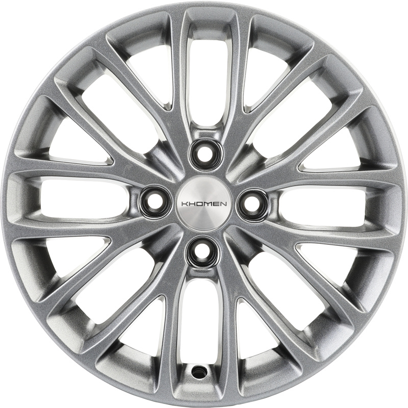 Khomen Wheels 6x15/4x100 ET50 D60,1 KHW1506 (Vesta) G-Silver