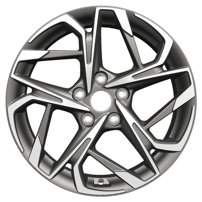 Khomen Wheels 7x17/5x114,3 ET48,5 D67,1 KHW1716 (Sportage) Gray-FP