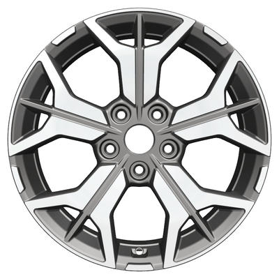 Khomen Wheels 7x17/5x112 ET40 D57,1 KHW1715 (Kodiaq/Tiguan) Gray-FP