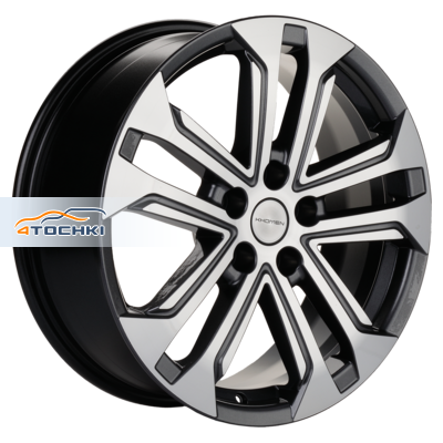 Khomen Wheels 7x18/5x114,3 ET48,5 D67,1 KHW1803 (Sportage) Gray-FP