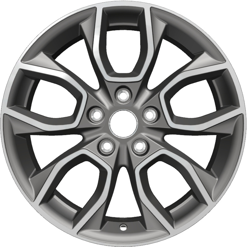 Khomen Wheels 7x17/5x114,3 ET48,5 D67,1 KHW1713 (Sportage) Gray-FP