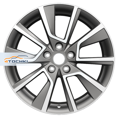 Khomen Wheels 7x18/5x114,3 ET48,5 D67,1 KHW1802 (Sportage) Gray-FP