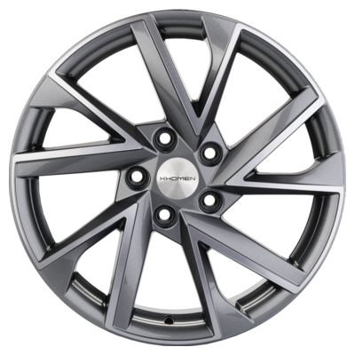 Khomen Wheels 7x17/5x114,3 ET45 D67,1 KHW1714 (CX-5/i40/X-Trail) Gray-FP