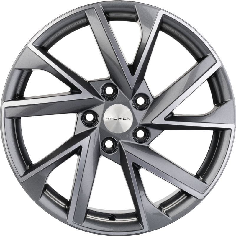 Khomen Wheels 7x17/5x114,3 ET45 D60,1 KHW1714 (Changan/Geely/Lexus/Toyota) Gray-FP