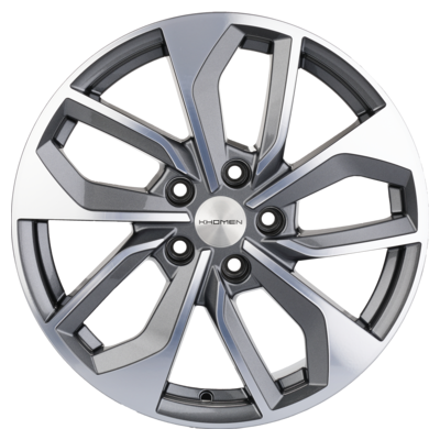 Khomen Wheels 7x17/5x112 ET46 D66,6 KHW1703 (A4) Gray-FP