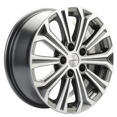 Khomen Wheels 6,5x16/5x114,3 ET47 D66,1 KHW1610 (Fluence/Juke) Gray-FP