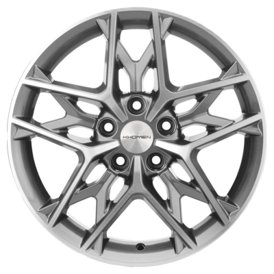 Khomen Wheels 7x17/5x114,3 ET50 D67,1 KHW1709 (CX-5/Seltos/Optima) Gray-FP