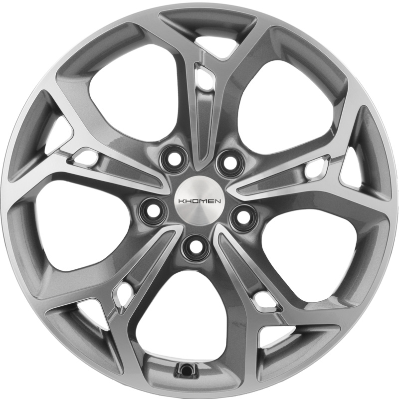 Khomen Wheels 7x17/5x112 ET49 D57,1 KHW1702 (Octavia) Gray-FP