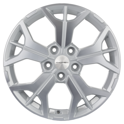 Khomen Wheels 7x17/5x114,3 ET45 D60,1 KHW1715 (Changan/Geely/Lexus/Toyota) F-Silver-FP