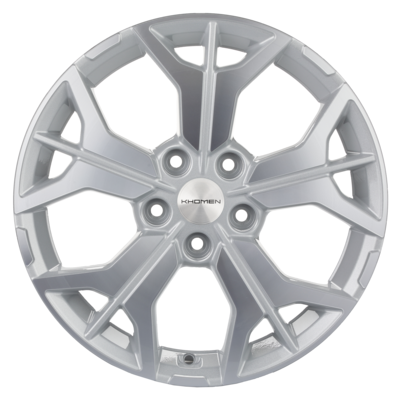 Khomen Wheels 7x17/5x114,3 ET39 D60,1 KHW1715 (RAV4) F-Silver-FP