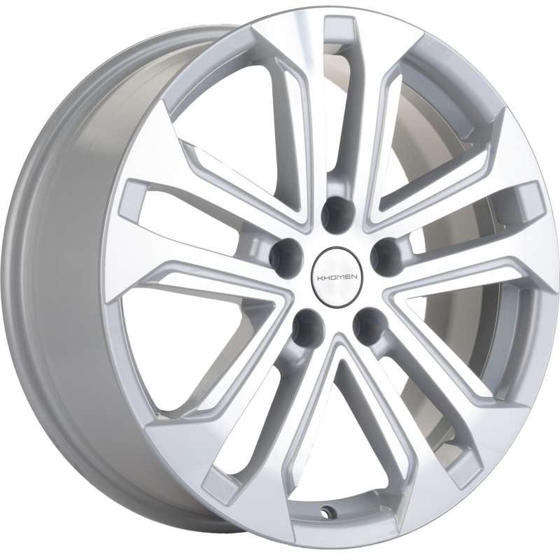Khomen Wheels 7x18/5x114,3 ET50 D67,1 KHW1803 (CX-5/Seltos) F-Silver-FP