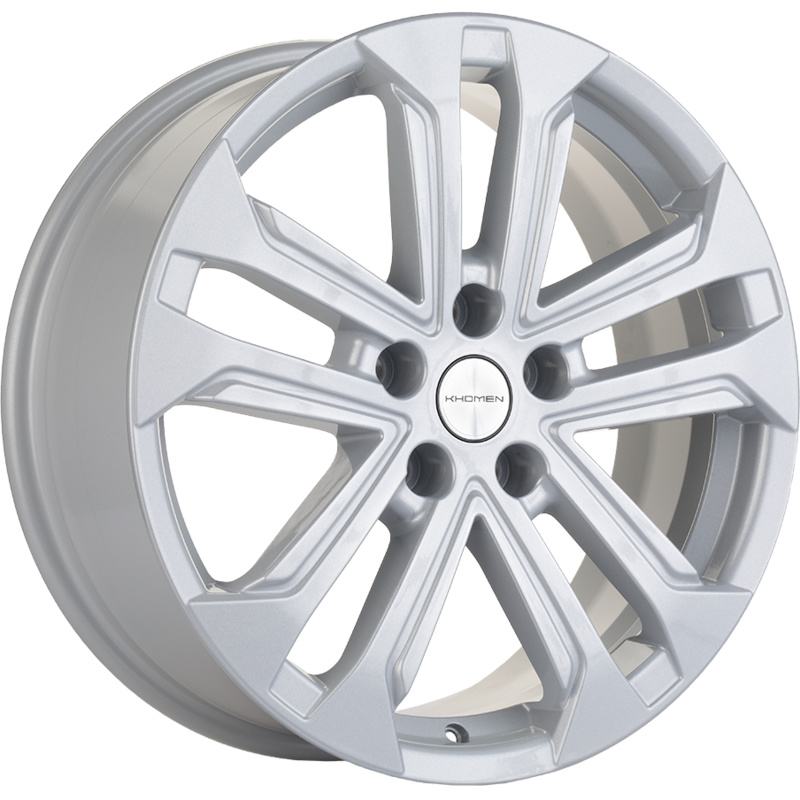 Khomen Wheels 7x18/5x112 ET43 D57,1 KHW1803 (Kodiaq/Tiguan) F-Silver