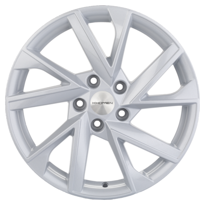 Khomen Wheels 7x17/5x114,3 ET45 D67,1 KHW1714 (CX-5/i40/X-Trail) F-Silver