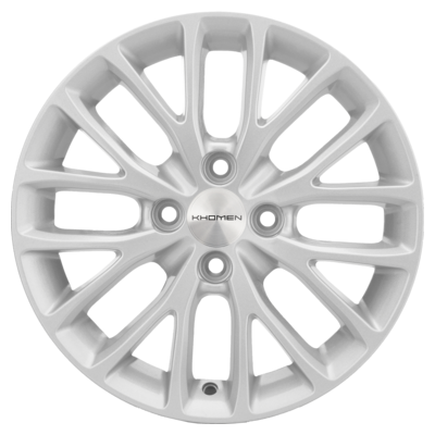 Khomen Wheels 6x15/4x100 ET40 D60,1 KHW1506 (Logan) F-Silver