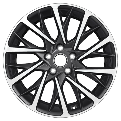 Khomen Wheels 7,5x18/5x108 ET50 D63,3 KHW1804 (XC40/XC60) Black-FP