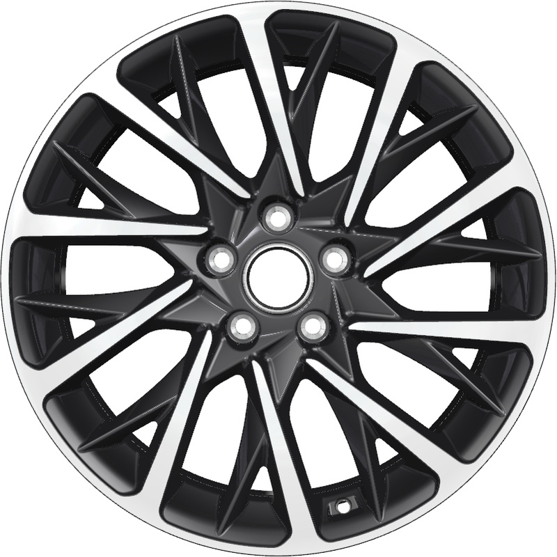 Khomen Wheels 7,5x18/5x114,3 ET45 D60,1 KHW1804 (Camry) Black-FP