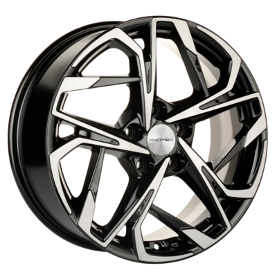 Khomen Wheels 7x17/5x114,3 ET40 D66,1 KHW1716 (Qashqai) Black-FP