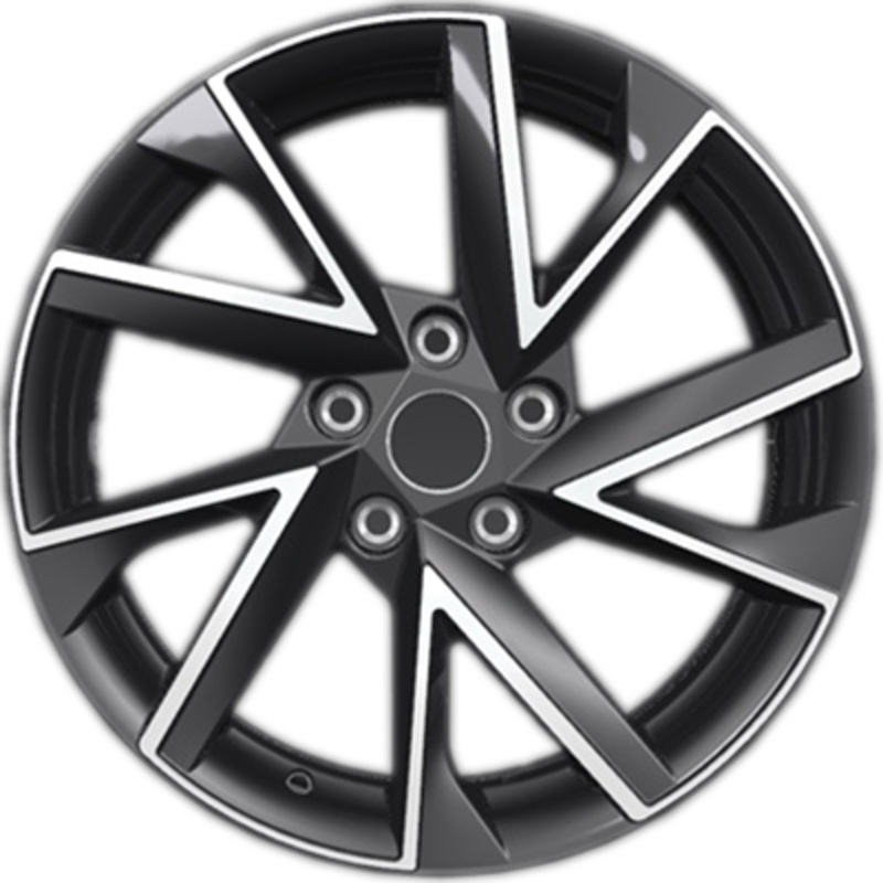 Khomen Wheels 7x17/5x114,3 ET40 D66,1 KHW1714 (Qashqai) Black-FP
