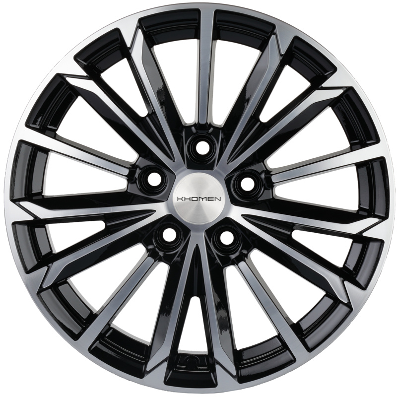 Khomen Wheels 6,5x16/5x114,3 ET40 D66,1 KHW1611 (Qashqai) Black-FP
