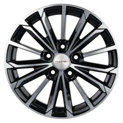Khomen Wheels 6,5x16/5x112 ET39,5 D66,6 KHW1611 (Actyon) Black-FP