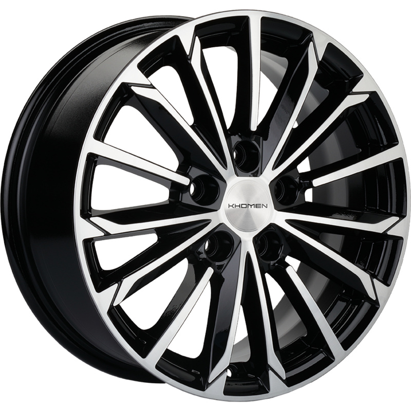Khomen Wheels 6,5x16/5x112 ET41 D57,1 KHW1611 (Passat) Black-FP