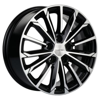 Khomen Wheels 6,5x16/5x112 ET46 D57,1 KHW1611 (Octavia A7) Black-FP