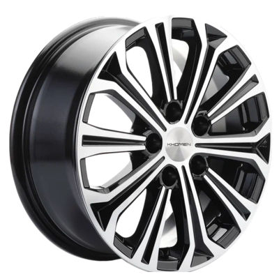 Khomen Wheels 6,5x16/5x114,3 ET47 D66,1 KHW1610 (Fluence/Juke) Black-FP