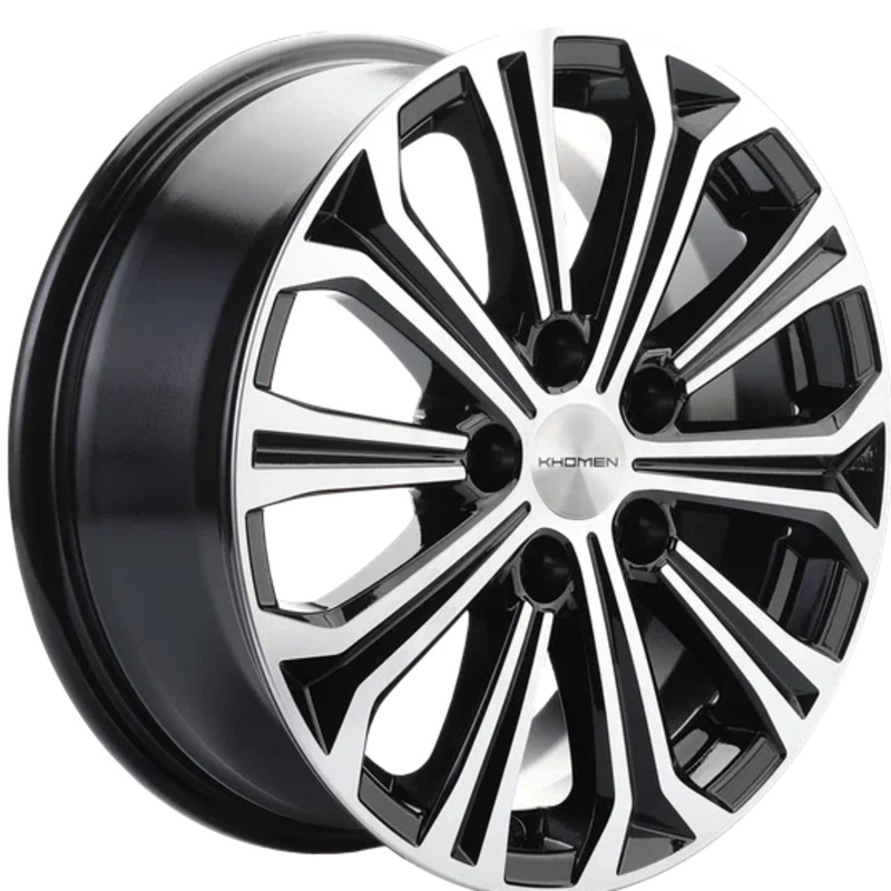 Khomen Wheels 6,5x16/5x114,3 ET41 D67,1 KHW1610 (Kia) Black-FP