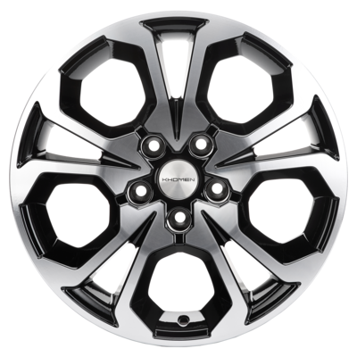 Khomen Wheels 6,5x17/5x114,3 ET50 D67,1 KHW1711 (Ceed) Black-FP