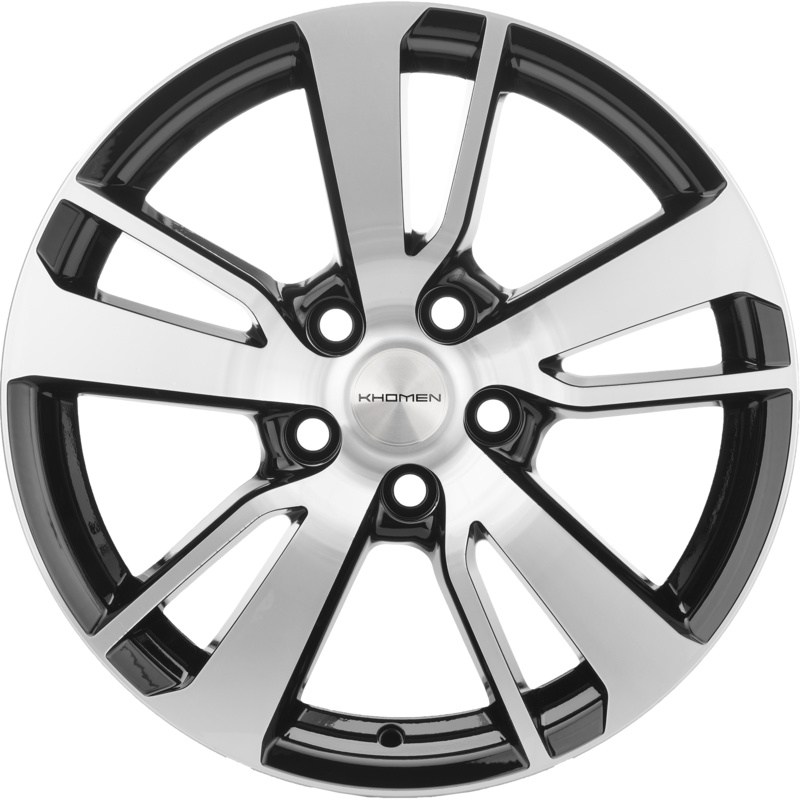 Khomen Wheels 7x17/5x114,3 ET40 D66,1 KHW1704 (Qashqai) Black-FP