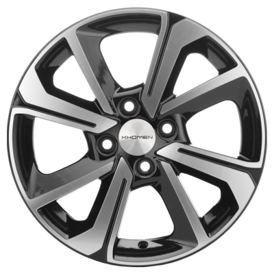 Khomen Wheels 6x15/4x100 ET50 D60,1 KHW1501 (Vesta) Black-FP