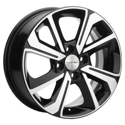 Khomen Wheels 6x15/4x100 ET40 D60,1 KHW1501 (Logan/Sandero/Xray) Black-FP