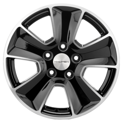 Khomen Wheels 6,5x16/5x114,3 ET50 D67,1 KHW1601 (Huyndai/Kia) Black-FP