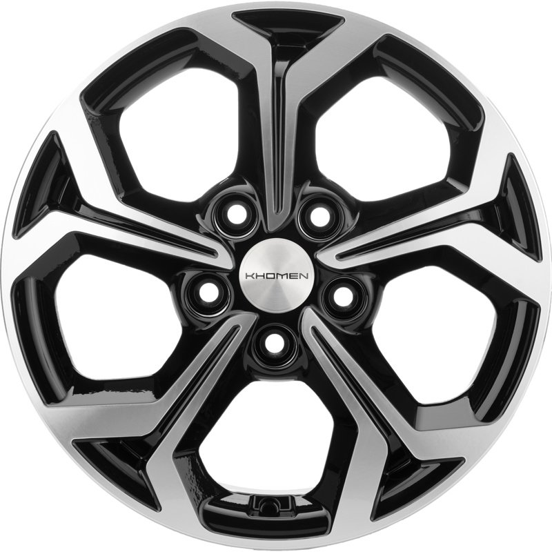 Khomen Wheels 6,5x16/5x114,3 ET50 D66,1 KHW1606 (Renault/Nissan) Black-FP